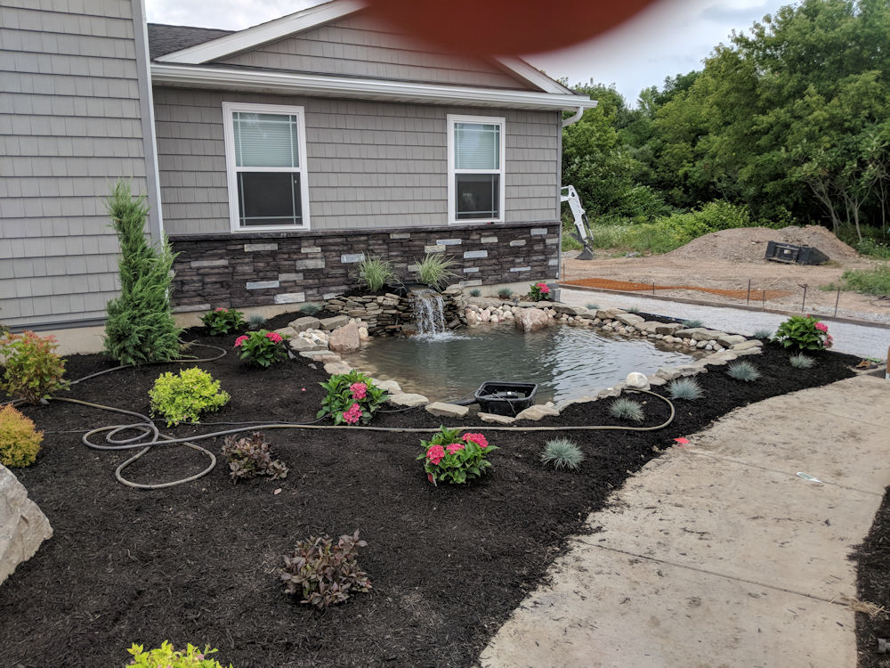 Hardscape Project by Mike Sinatra Landscaping and Snow Plowing