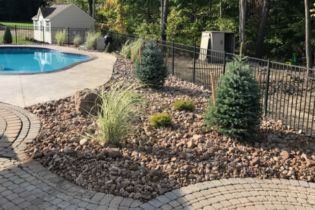 Landscape Project Portfolio for Mike Sinatra Landscaping and Snow Plowing