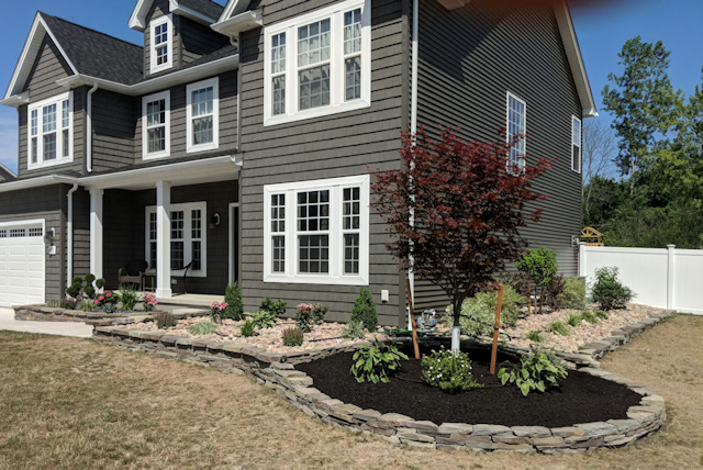 Landscape Project Portfolio for Mike Sinatra Landscaping and Snow Plowing