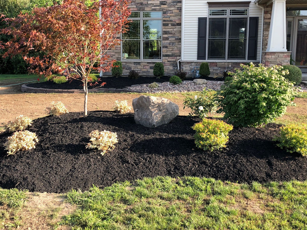 Residential Landscaping Project by Mike Sinatra Landscaping and Snow Plowing